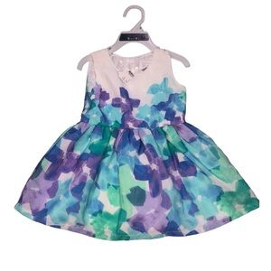 The Children’s Place floral girls watercolor sleeveless dress